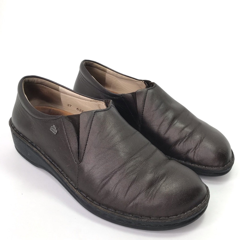 Finn Comfort Newport‎ Women's Size 6.5, EU 37 US Brown Leather Loafers Shoes